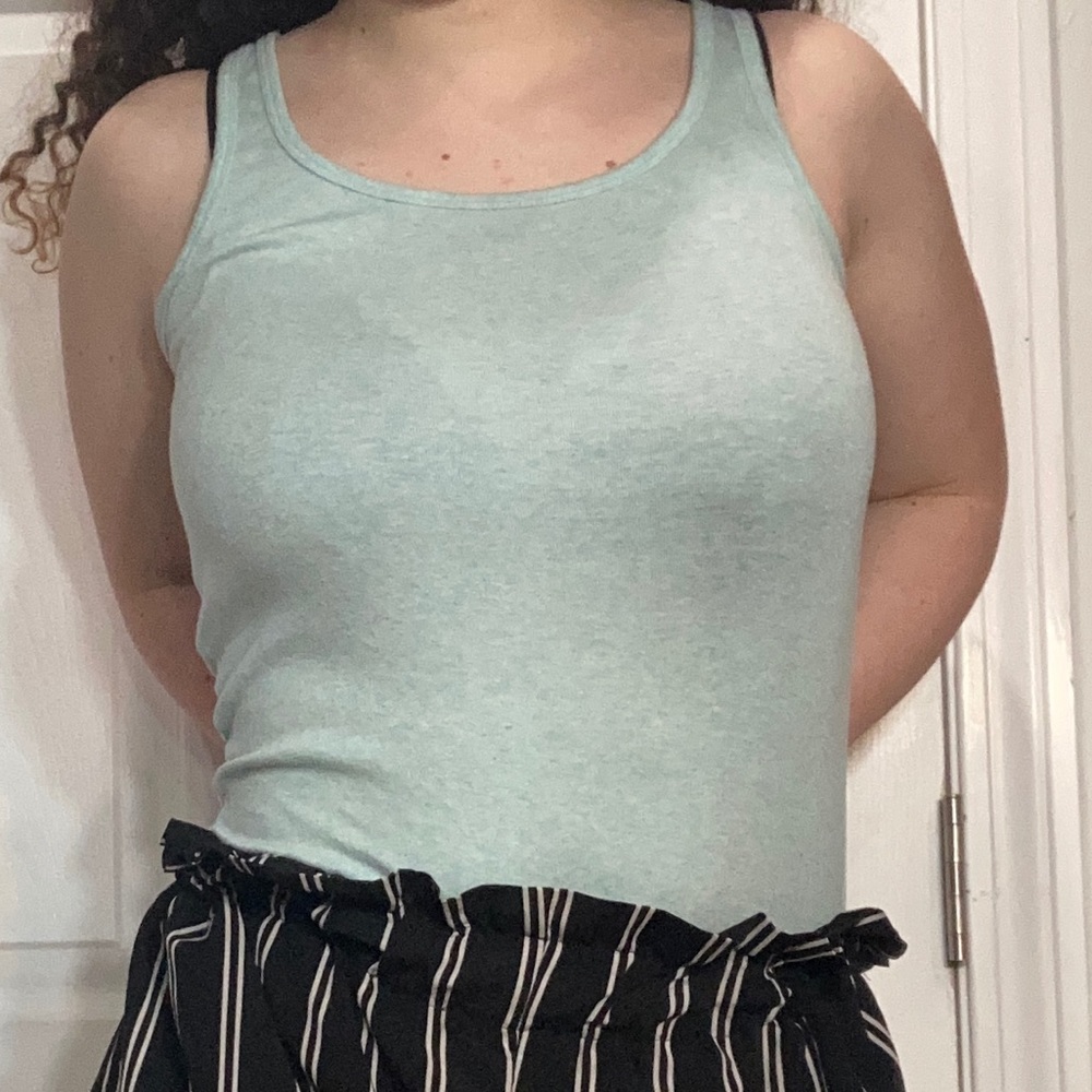 Merona Cotton Mix Soft Tight Fitting Tank Top